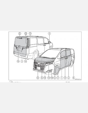 toyota esquire 2019-2020 owners manual in english